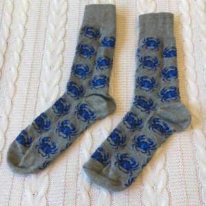 Crab Dress Socks for men